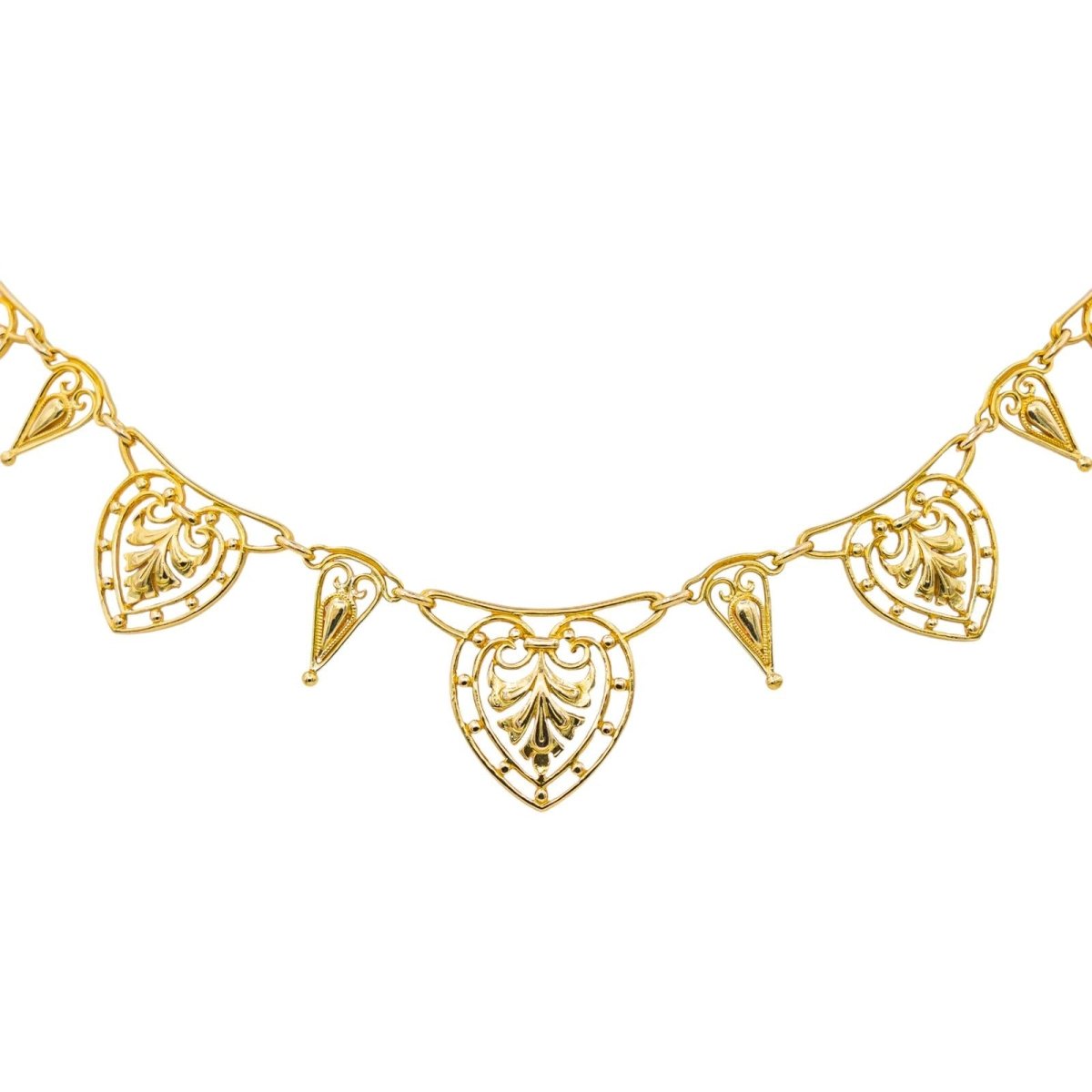 Collier Draperie en or jaune - Castafiore