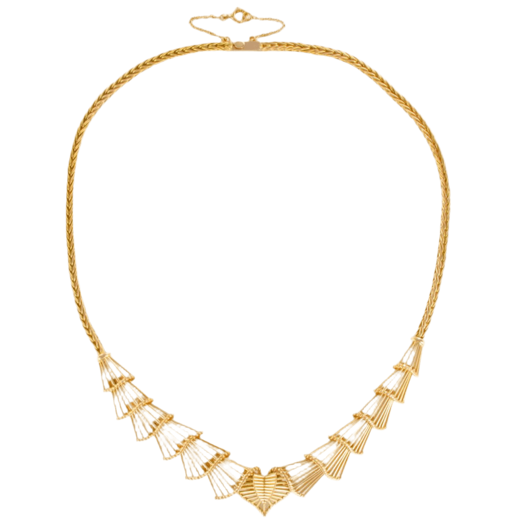Collier Draperie en or jaune - Castafiore