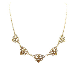 Collier Draperie en or jaune - Castafiore