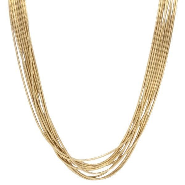 Collier Draperie en or jaune - Castafiore