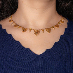 Collier Draperie en or jaune - Castafiore