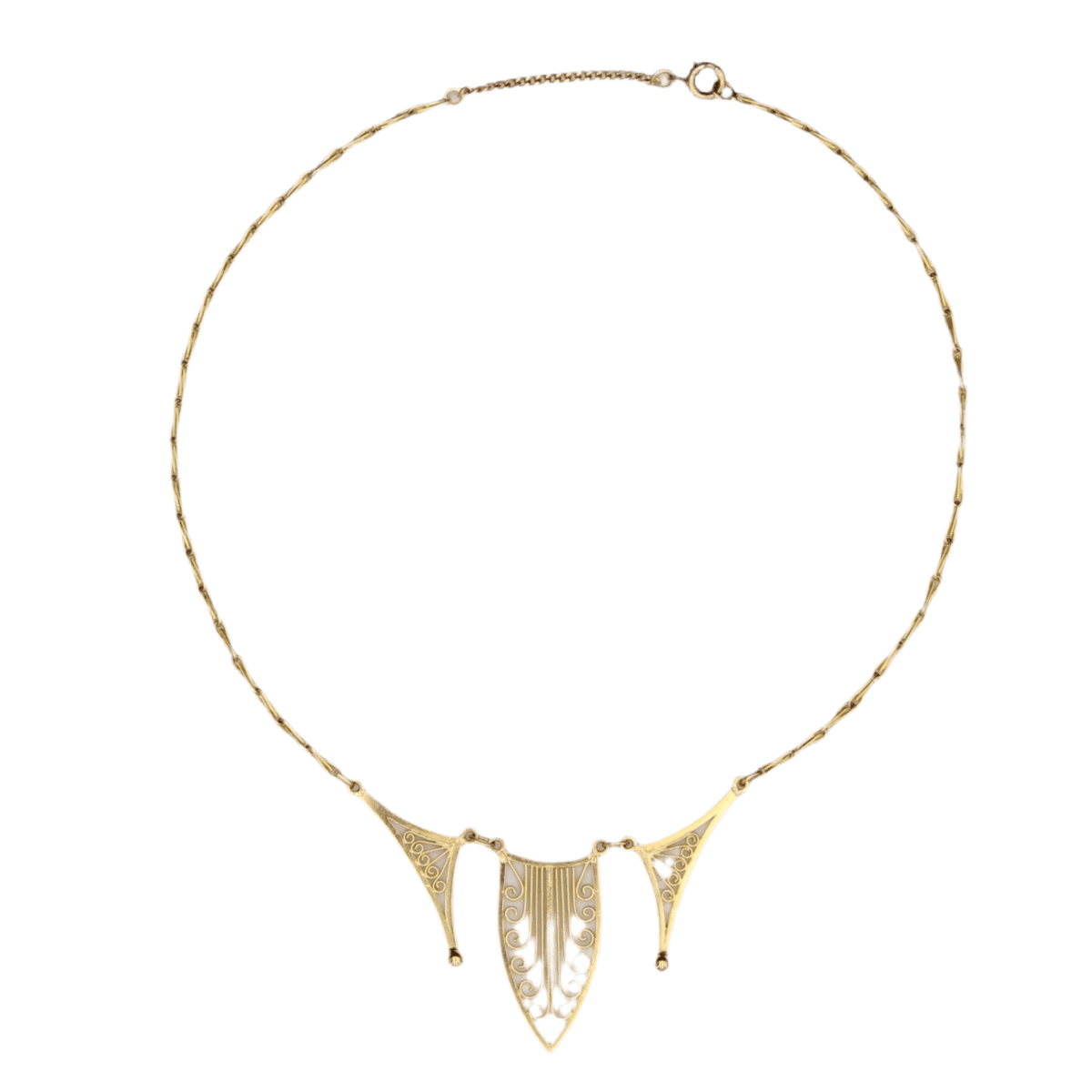 Collier Draperie en or jaune - Castafiore