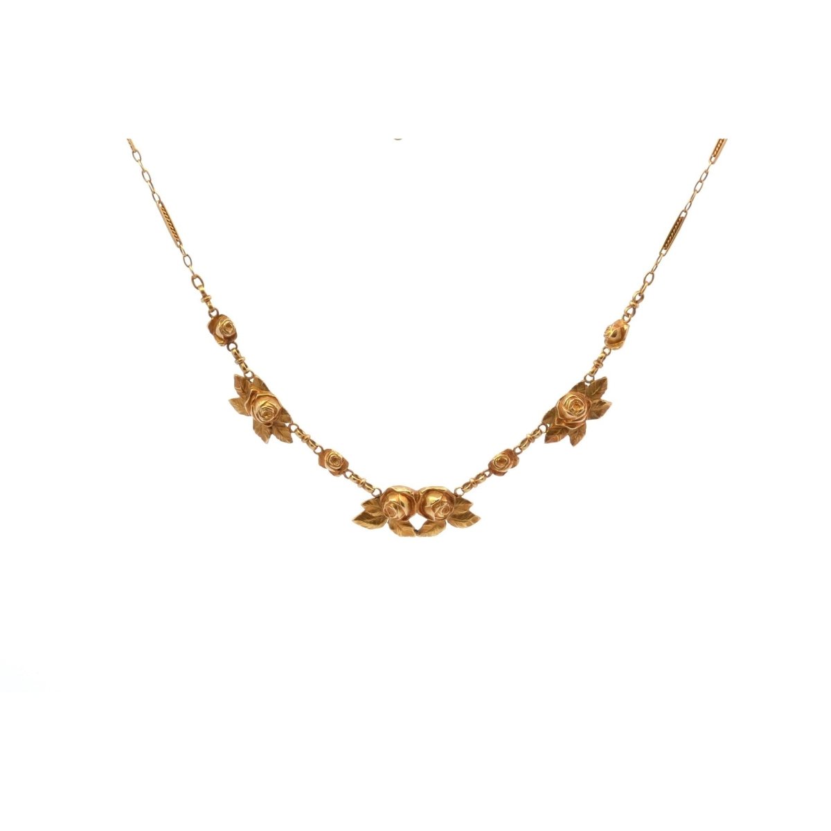 Collier Draperie en or jaune - Castafiore