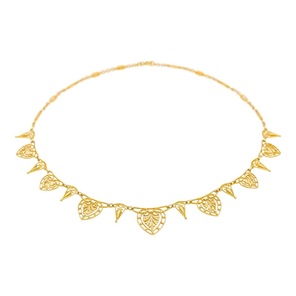 Collier Draperie en or jaune - Castafiore