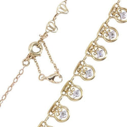 Collier Draperie en or jaune, or blanc et diamants - Castafiore