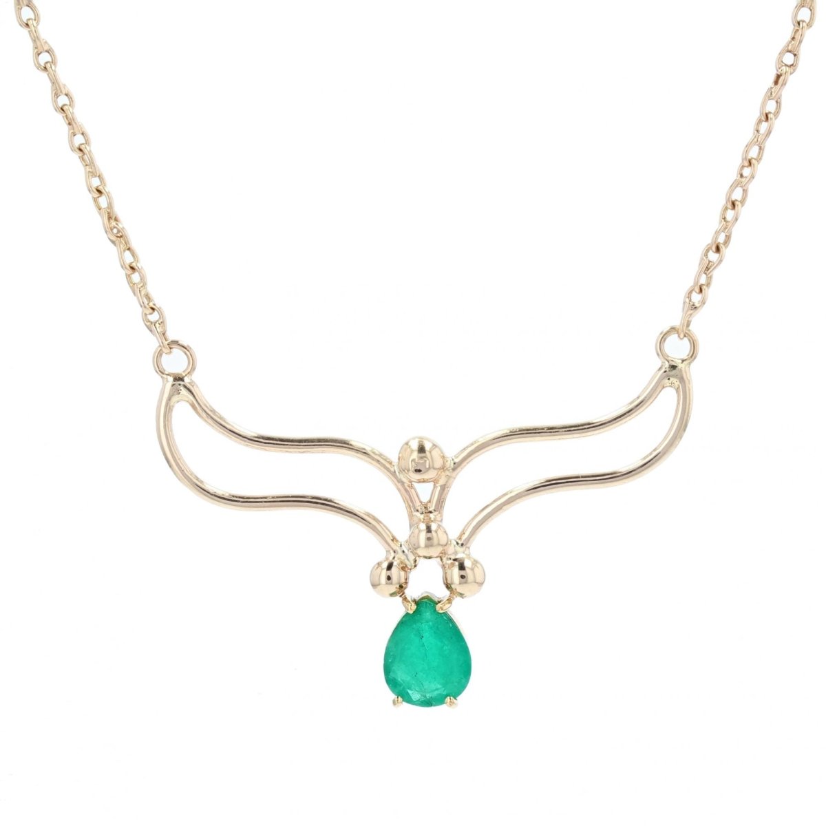 Collier EMERAUDE Ajouré en or rose - Castafiore