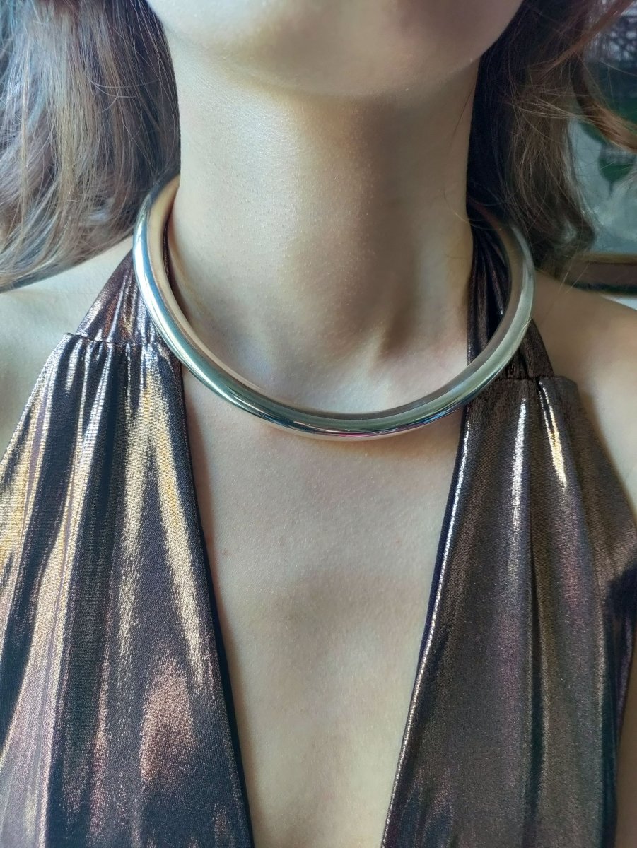 Collier En Argent Christofle Dans Son Coffret