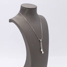 Collier en or 18k avec perles et diamants - Castafiore