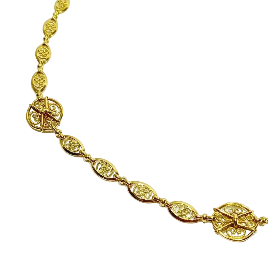 Collier en or Art Déco - Castafiore