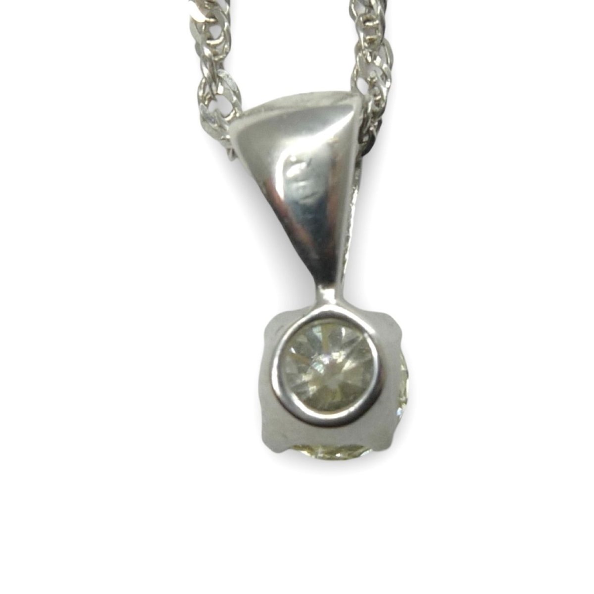 Collier en or blanc et diamant - Castafiore