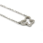 Collier en or blanc et diamants - Castafiore