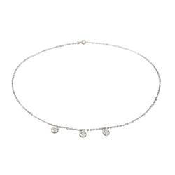Collier en or blanc et diamants - Castafiore