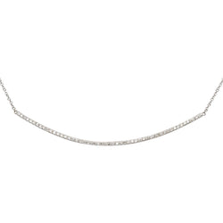 Collier en or blanc et diamants - Castafiore
