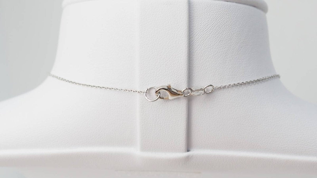 Collier en or blanc et diamants - Castafiore