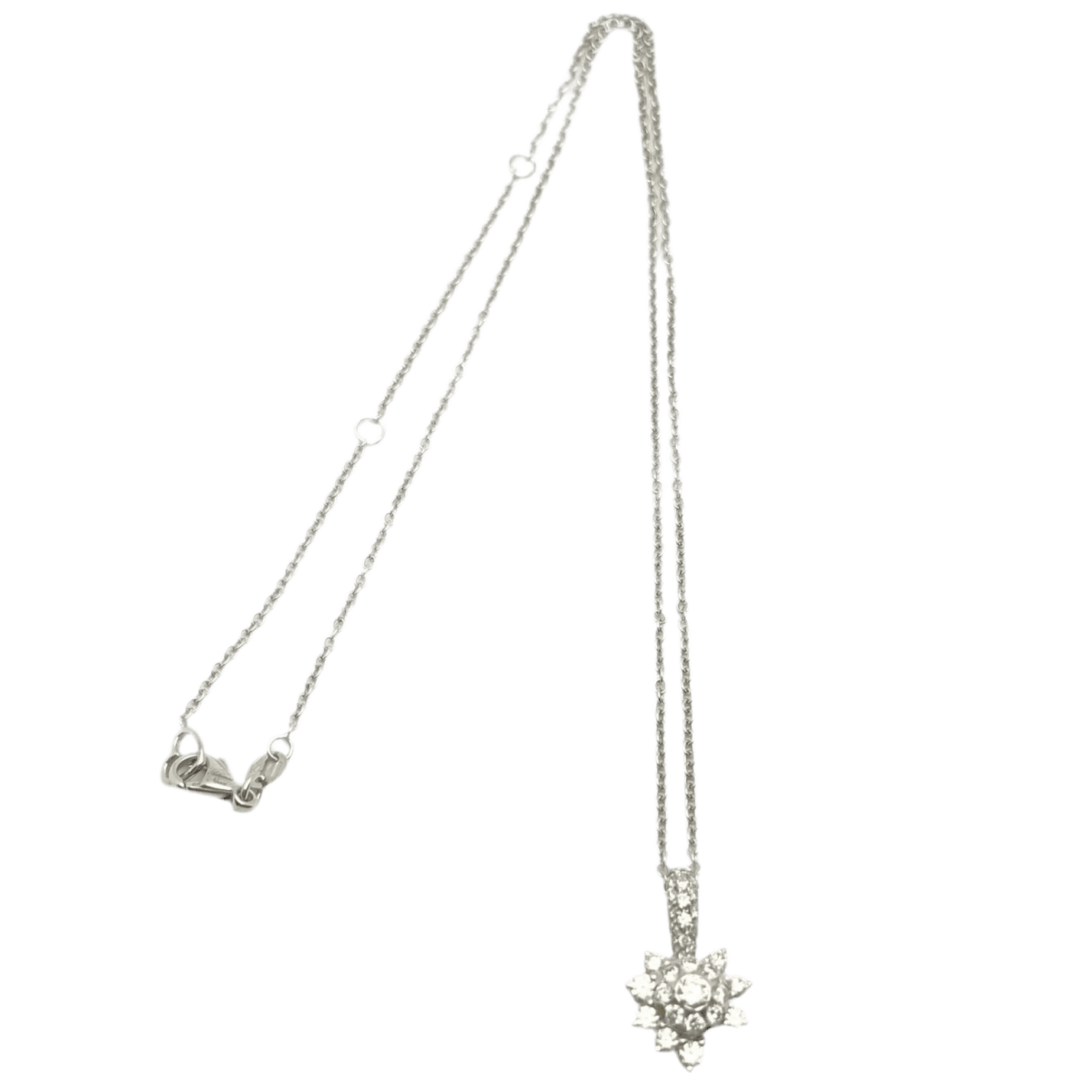 Collier en or blanc et diamants - Castafiore