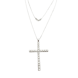 Collier en or blanc et diamants - Castafiore