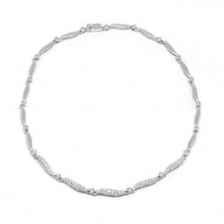 Collier en or blanc et diamants - Castafiore