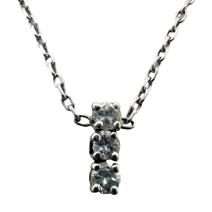 Collier en or blanc et diamants - Castafiore