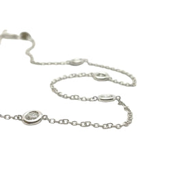 Collier en or blanc et diamants - Castafiore