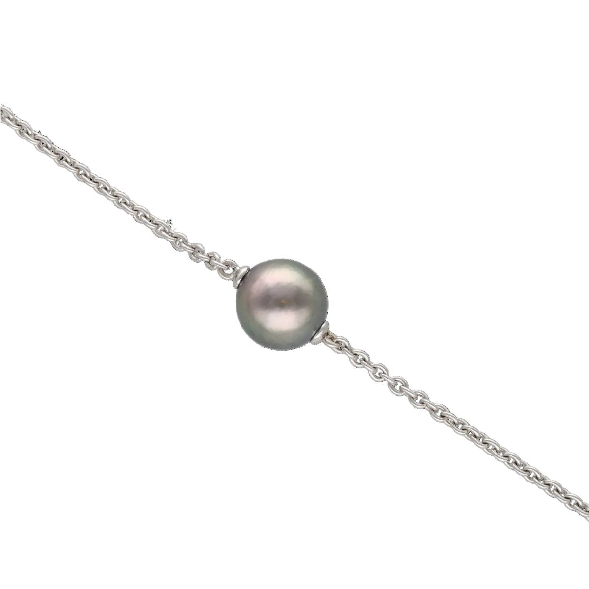 Collier en or blanc et perles - Castafiore