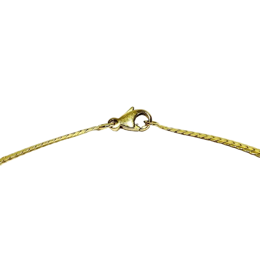 Collier en or blanc, or jaune, émeraude et diamants - Castafiore