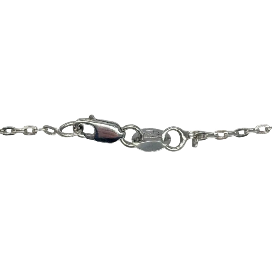 Collier en or blanc rubis et diamants - Castafiore