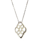 Collier en or blanc serti de diamants - Castafiore