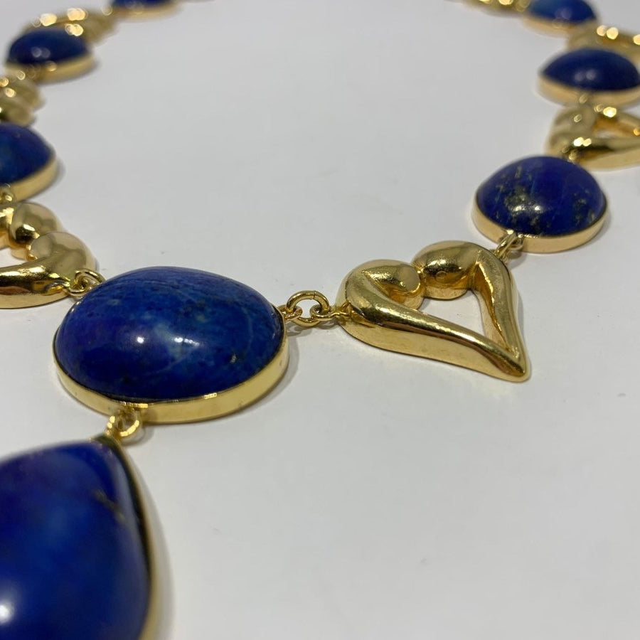 Collier en or et lapis-lazuli - Castafiore