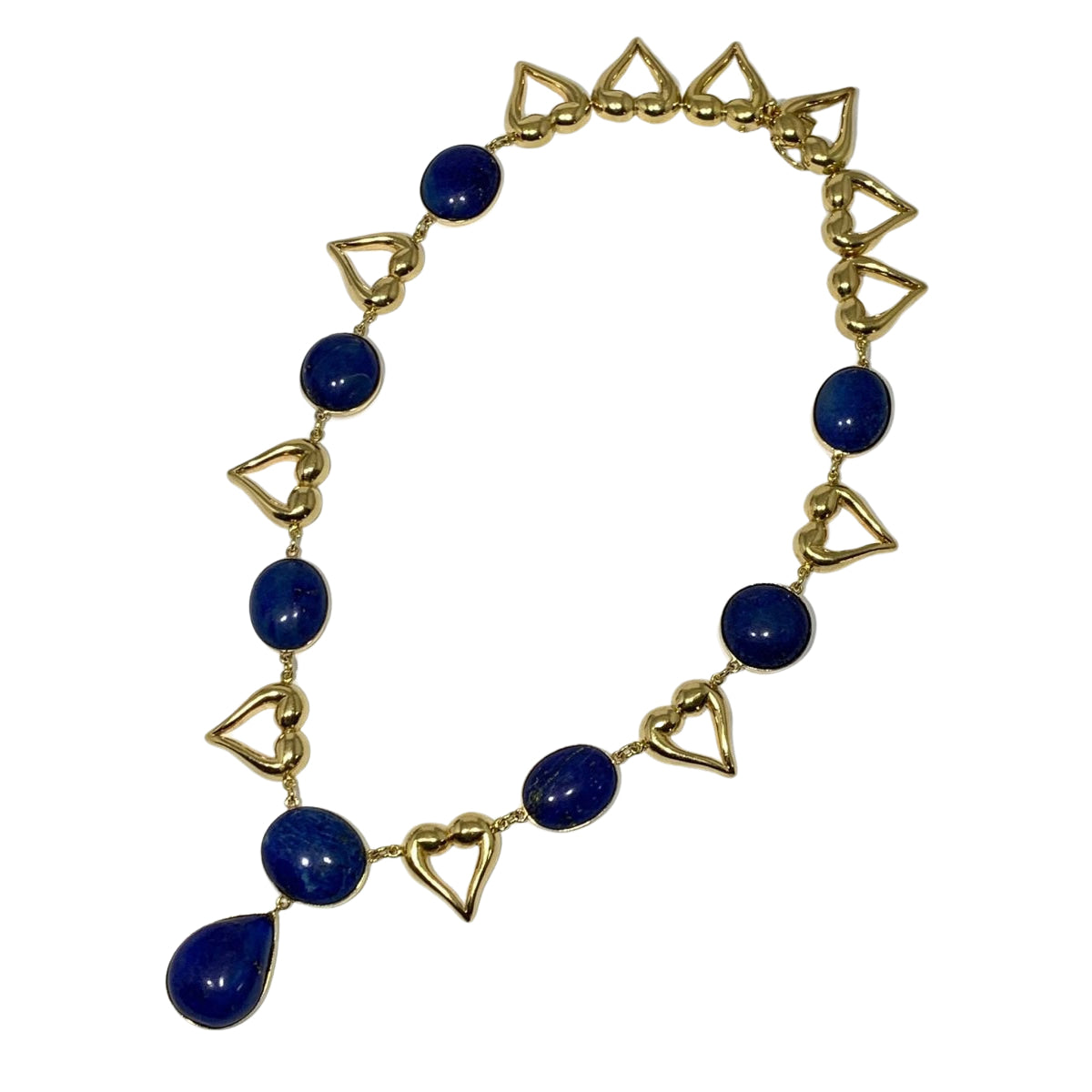 Collier en or et lapis-lazuli - Castafiore
