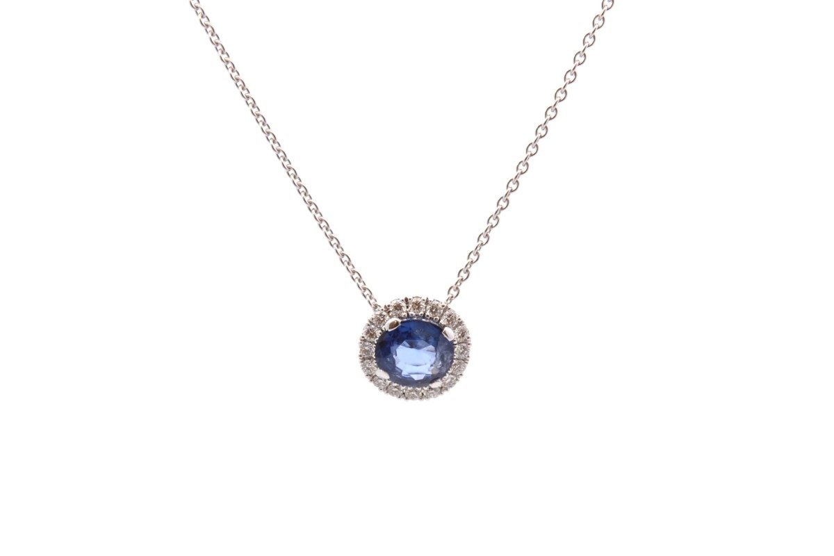 Collier en or et saphir - Castafiore