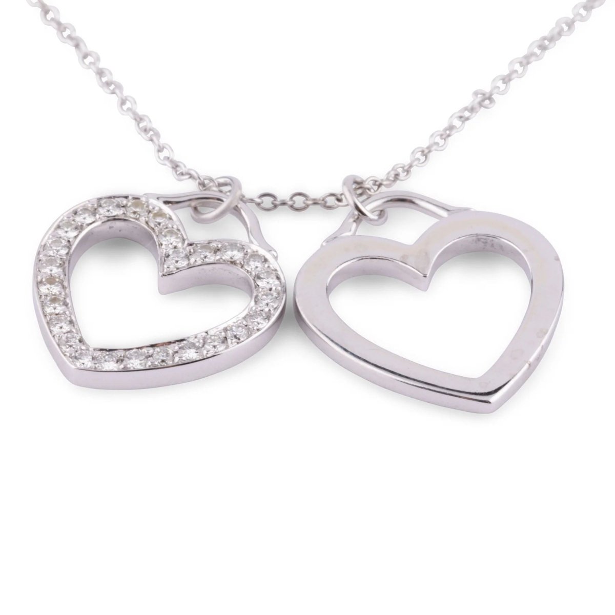 Collier en or gris et diamant de la maison Tiffany & Co - Castafiore