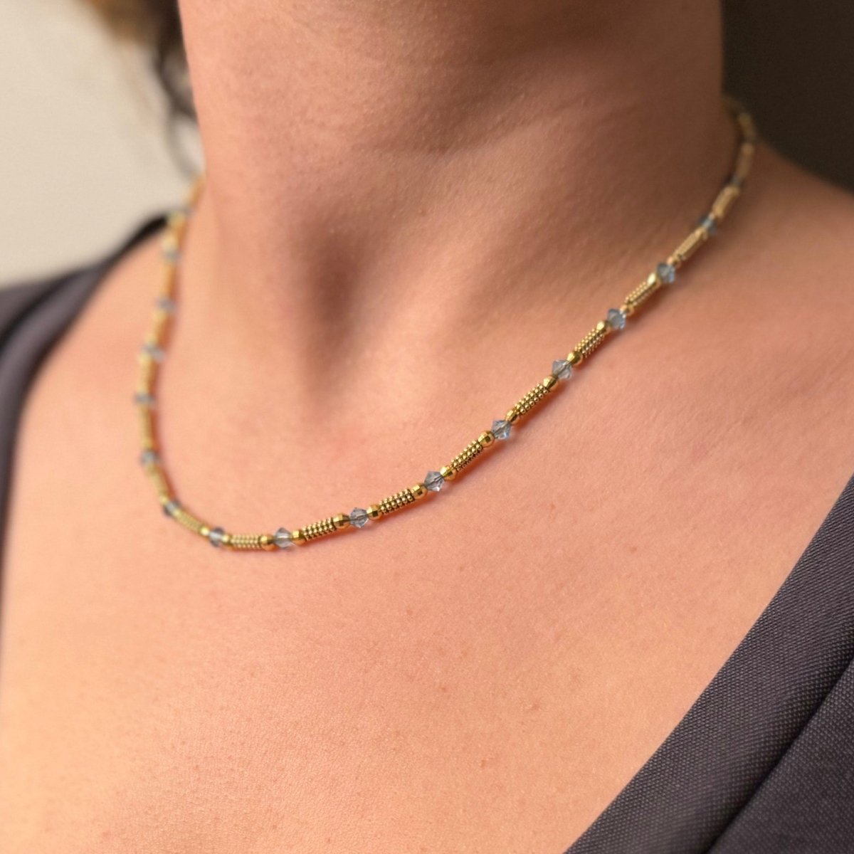 Collier en or jaune - Castafiore