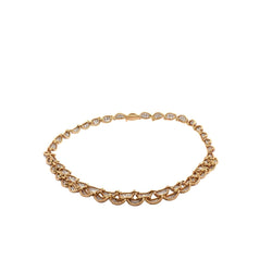 Collier en or jaune et diamants - Castafiore