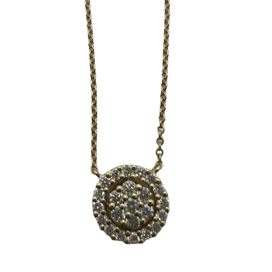 Collier en or jaune et diamants - Castafiore