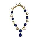 Collier en or jaune et lapis-lazuli - Castafiore