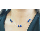 Collier en or jaune et lapis lazulli - Castafiore