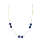 Collier en or jaune et lapis lazulli - Castafiore