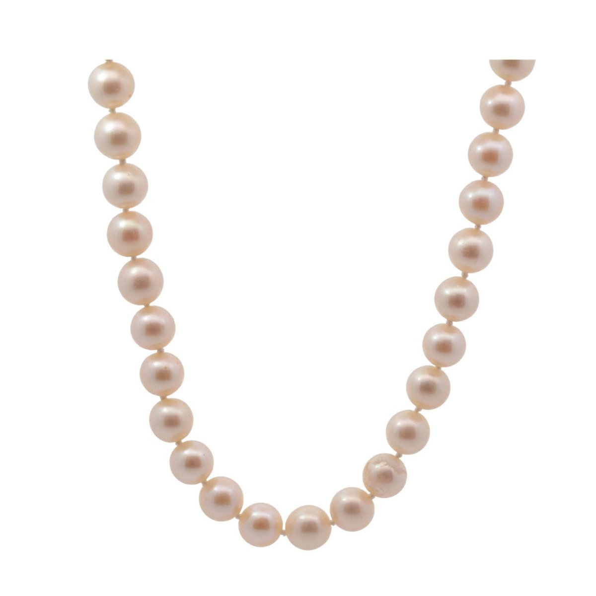 Collier en or jaune et perles de culture - Castafiore