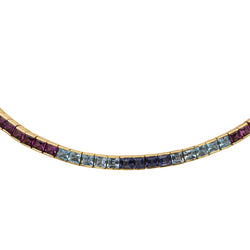 Collier en or jaune et pierres fines - Castafiore