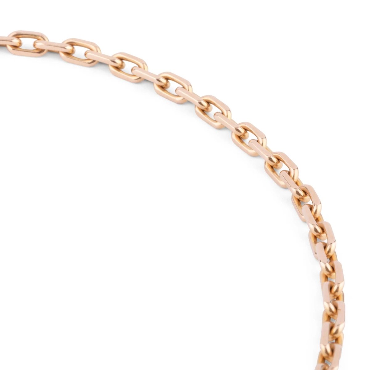 Collier en or jaune maille força limé - Castafiore