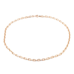 Collier en or jaune maille força limé - Castafiore