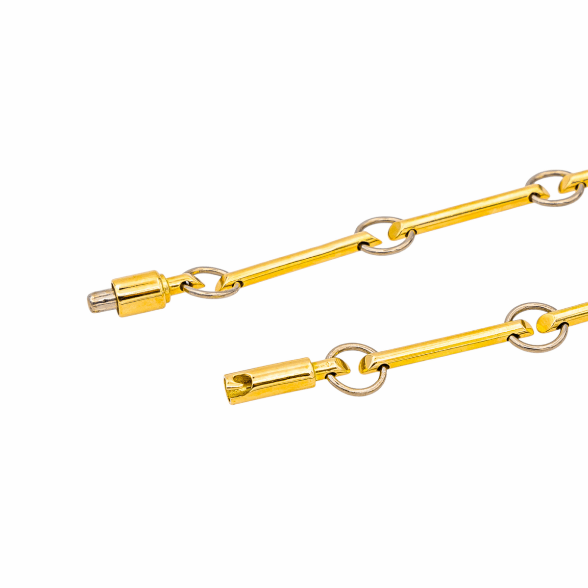 Collier en or jaune, or blanc, opale et diamants - Castafiore
