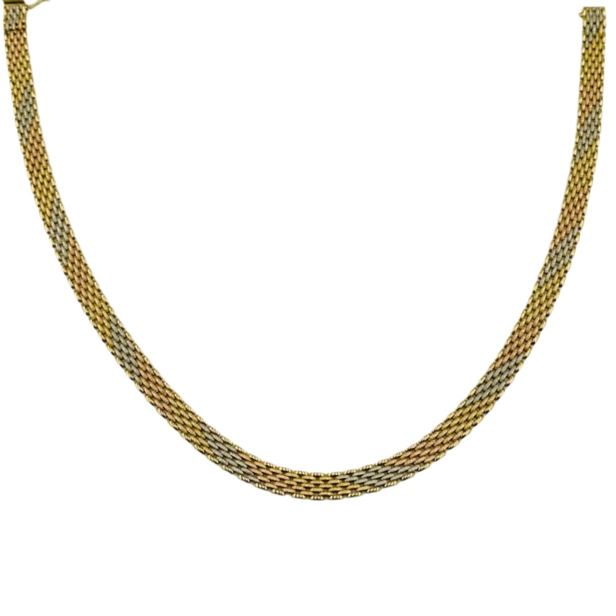Collier en or jaune, or rose et or blanc - Castafiore