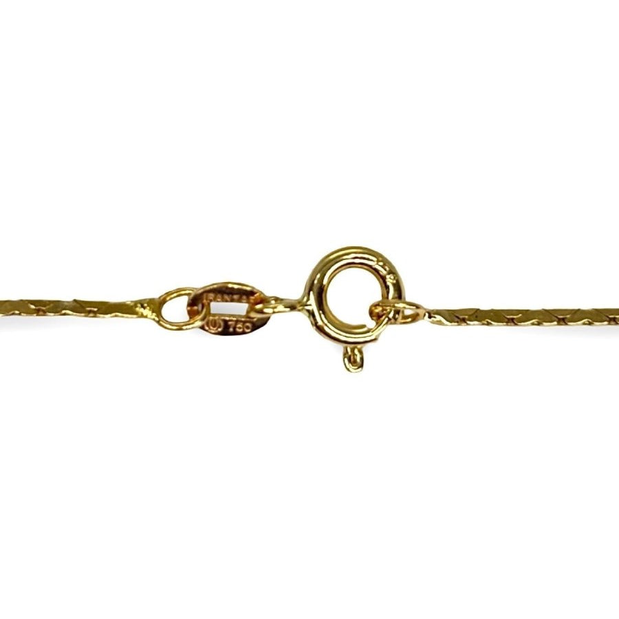 Collier en or jaune saphirs et diamants - Castafiore