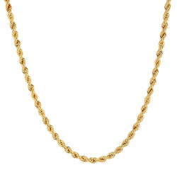 Necklace at yellow gold twisted