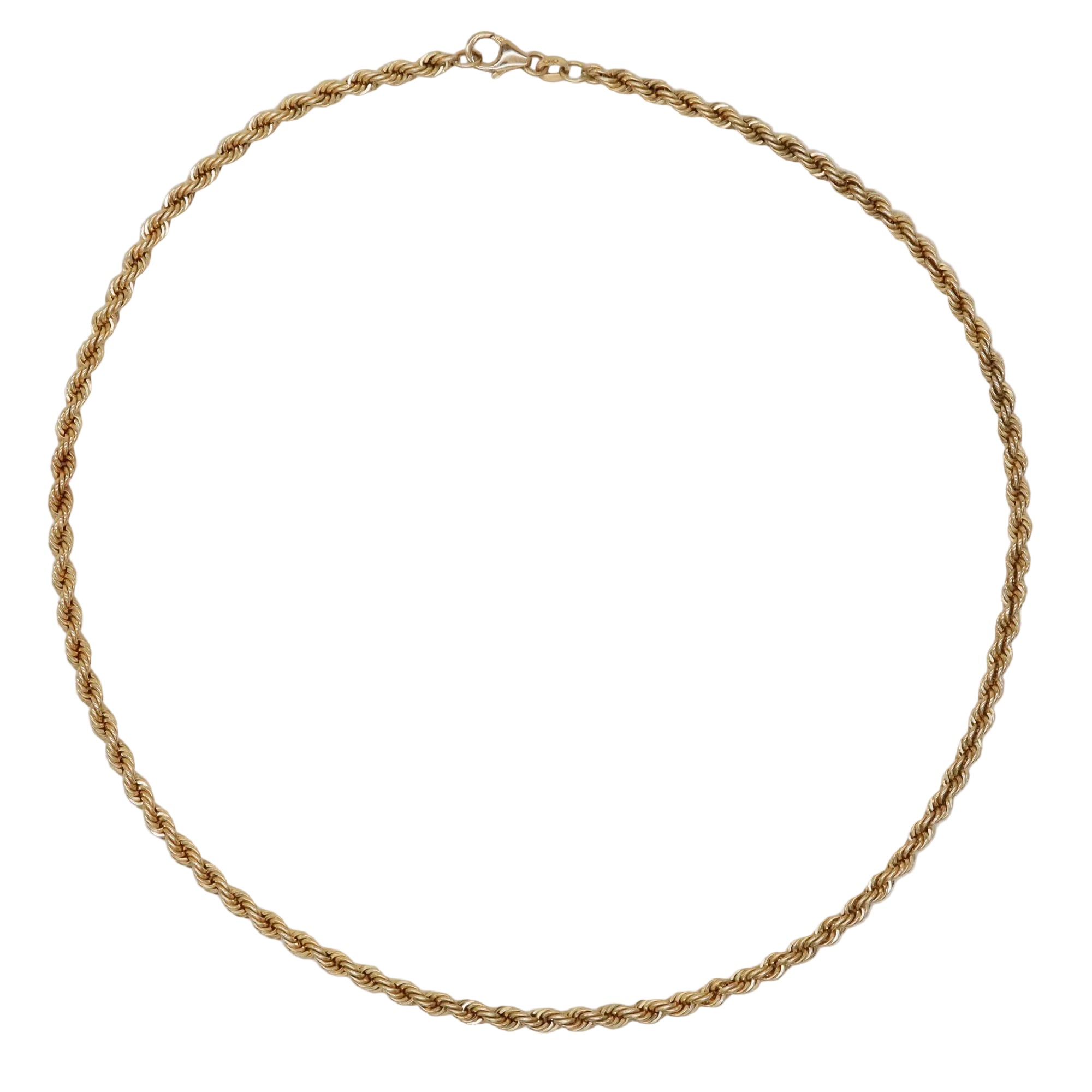 Necklace at yellow gold twisted
