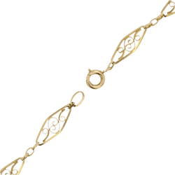 Collier en or maille filigranée - Castafiore
