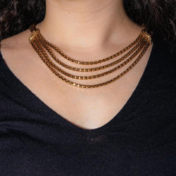 Collier en or rose - Castafiore