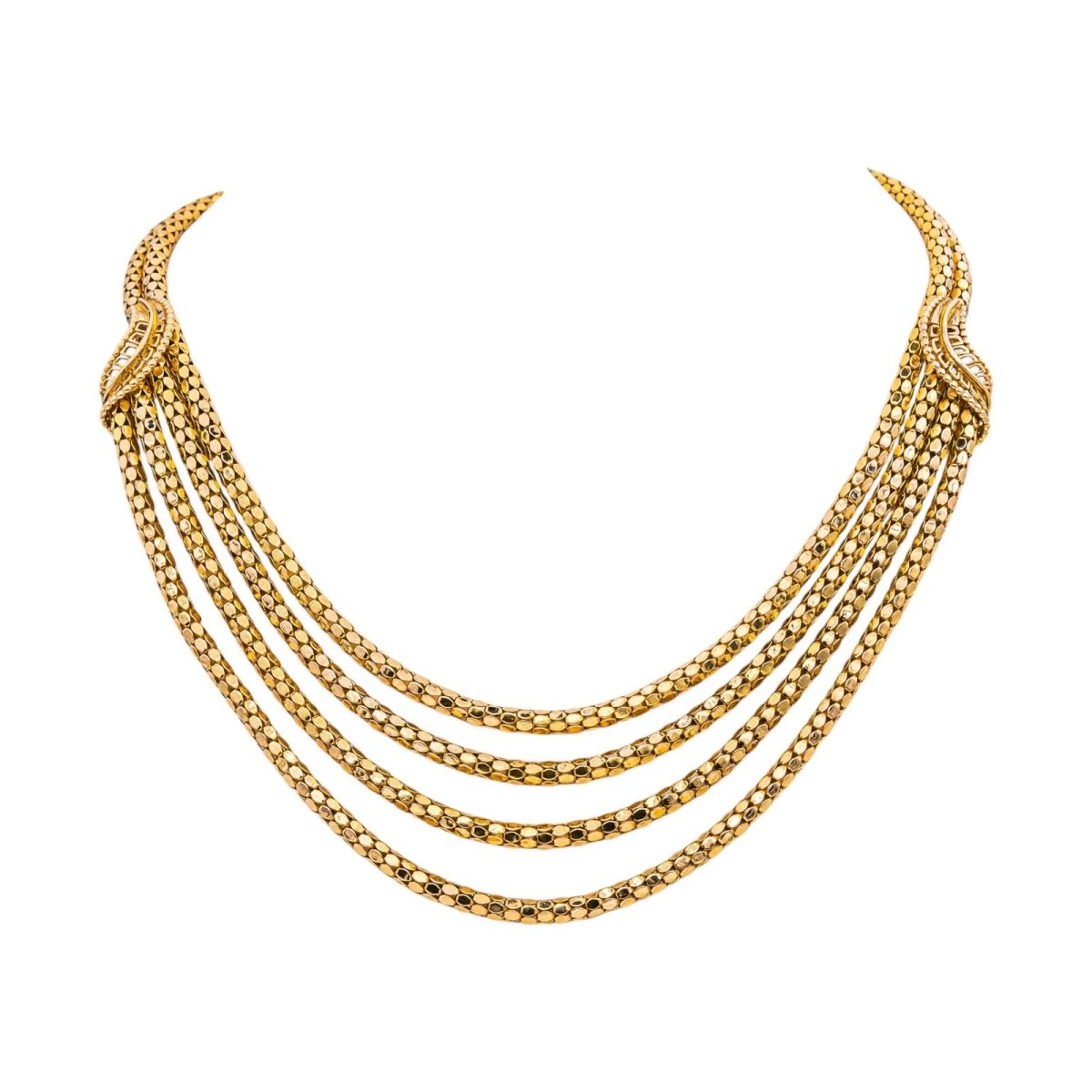 Collier en or rose - Castafiore