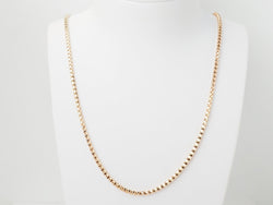 Collier en or rose, maille venitienne ronde - Castafiore